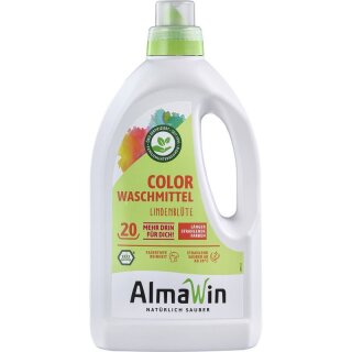 AlmaWin Color Waschmittel Lindenblüte - 1,5l