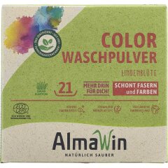 AlmaWin COLOR Waschmittel Lindenblüte - 1kg