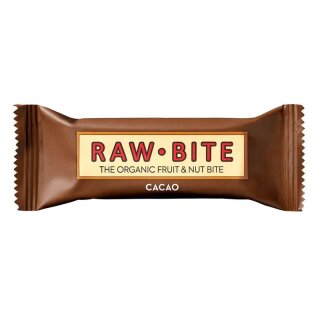 Raw Bite Fruchtriegel Cacao glutenfrei - Bio - 50g