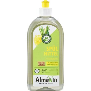 AlmaWin Spülmittel Zitronengras - 0,5l