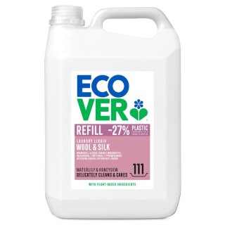 Ecover Feinwaschmittel Wolle & Feines Wasserlilie & Honigmelone 111WL 5L - 5l