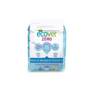 Ecover zero Universal Waschpulver Konzentrat - 1,2kg