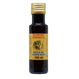 NaturGut Schwarzkümmelöl Nigella Sativa aus Ägypten kaltgepresst pur naturrein - 100ml
