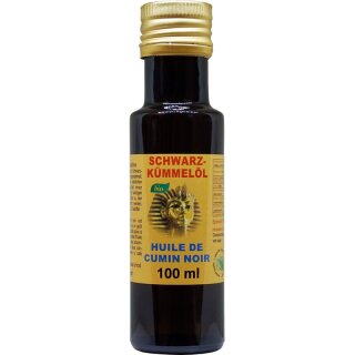 NaturGut Schwarzkümmelöl Nigella Sativa aus Ägypten kaltgepresst pur naturrein - Bio - 100ml