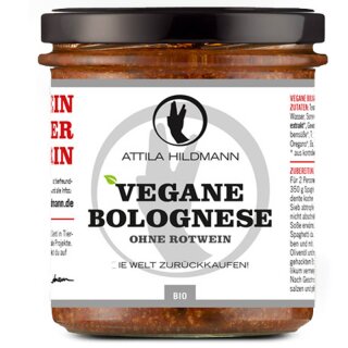 Attila Hildmann Vegane Bolognese ohne Rotwein - Bio - 290ml