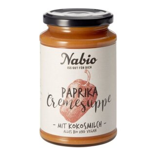Nabio Paprika Cremesuppe - Bio - 375ml