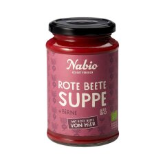 Nabio Rote Beete Suppe + Birne VON HIER - Bio - 375ml