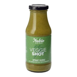 NAbio Veggie Shot Spinat Gurke - Bio - 240ml