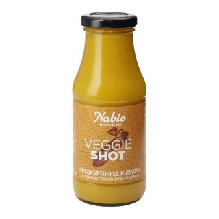NAbio Veggie Shot Süßkartoffel Kurkuma - Bio - 240ml