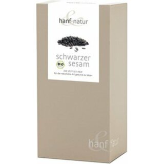 hanf & natur schwarzer Sesam  - Bio - 250g