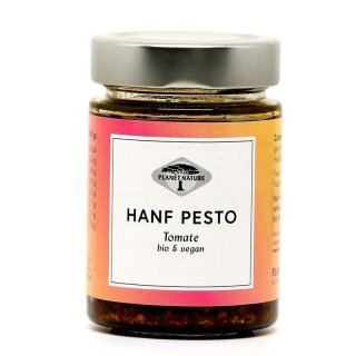 Planet Nature Hanf Pesto Tomate - Bio - 150g