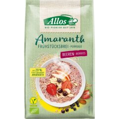 Allos Amaranth Frühstücksbrei Beeren - Bio - 400g