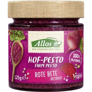 Allos Hof-Pesto Rote Bete - Bio - 125g