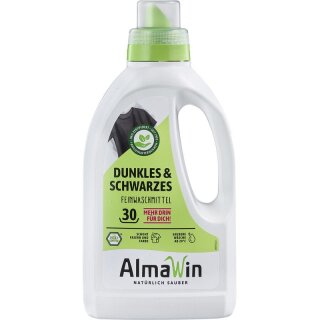 AlmaWin Dunkles & Schwarzes Feinwaschmittel - 0,75l