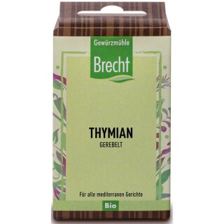 Gewürzmühle Brecht Thymian gerebelt - Bio - 10g