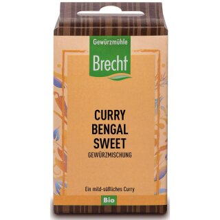 Gewürzmühle Brecht Curry Bengal Sweet NFP - Bio - 30g