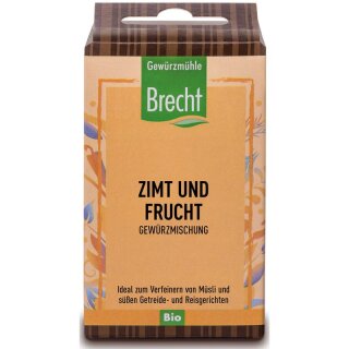 Gewürzmühle Brecht Zimt und Frucht NFP - Bio - 35g