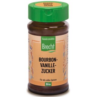 Gewürzmühle Brecht Vanillezucker Bourbon - Bio - 55g