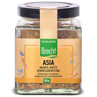 Gewürzmühle Brecht Asia Marinade Limette-Ingwer - Bio - 100g