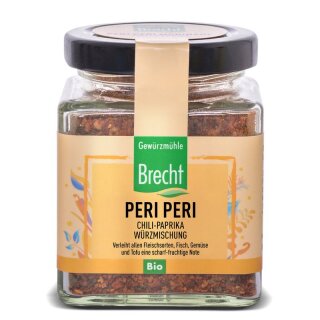Gewürzmühle Brecht Peri Peri Marinade Chili-Paprika - Bio - 120g