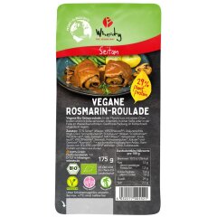 Wheaty Veganbratstück Rosmarin-Roulade - Bio - 175g