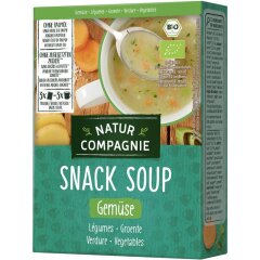 Natur Compagnie Snack Soup Gemüse - Bio - 54g
