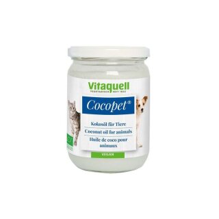 Vitaquell Cocopet Bio Kokosöl für Tiere - Bio - 430ml