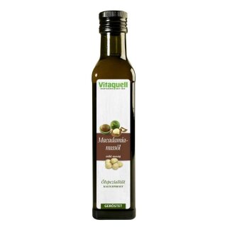 Vitaquell Macadamianuss-Öl gepresst - 250ml
