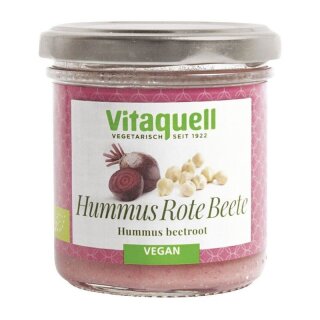 Vitaquell Hummus Rote Beete Bio - Bio - 130g