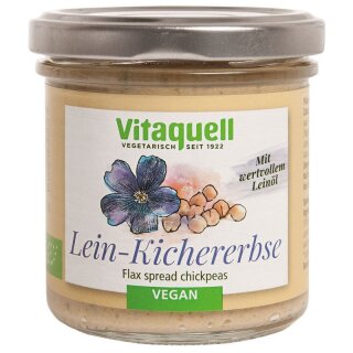 Vitaquell Lein-Kichererbse Bio vegan - Bio - 130g