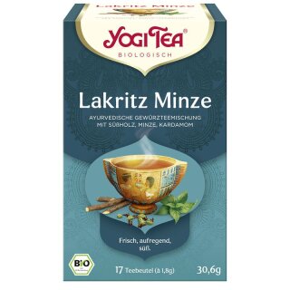 Yogi Tea Lakritz Minze - Bio - 30,6g