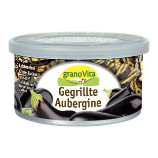 granoVita Veganer Brotaufstrich mit gegrillter Aubergine - 125g