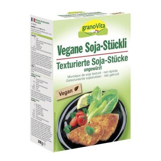 granoVita Vegane Soja-Stückli - 200g