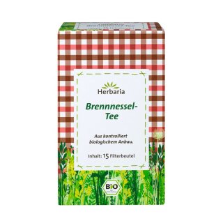Herbaria Brennnessel-Tee im Filterbeutel - Bio - 18g