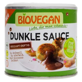 Biovegan Dunkle Sauce Dose - Bio - 100g