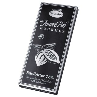 Liebhart’s Edelbitter-Schokolade 72% Kakaoanteil - Bio - 100g