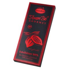 Liebhart&rsquo;s Edelbitter-Schokolade 99% Kakaoanteil -...