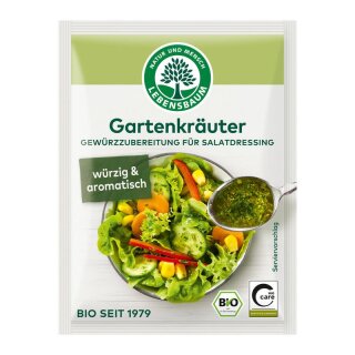 Lebensbaum Salatdressing Garten-Kräuter - Bio - 3x5g