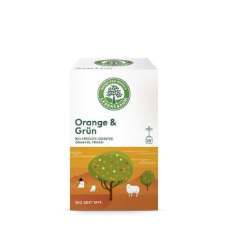 Lebensbaum Orange & Grün - Bio - 20x1,5g