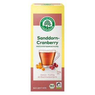 Lebensbaum Sanddorn- Cranberry - Bio - 2,5g