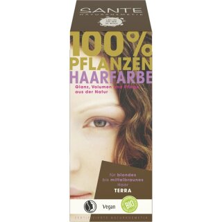 Sante Pflanzen-Haarfarbe terra - 100g