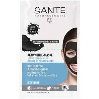 Sante Aktivkohle-Maske - 8ml