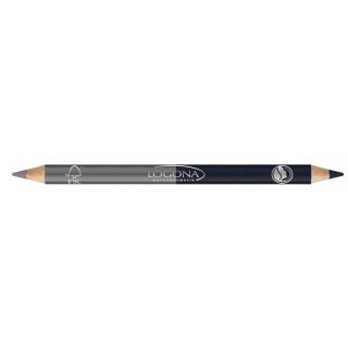 Logona Double Eyeliner Pencil 04 stee - 1,38g