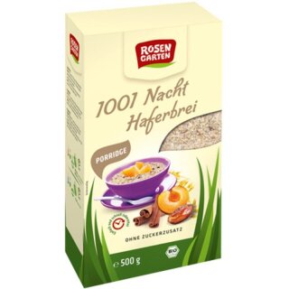 Rosengarten Porridge 1001-Nacht-Haferbrei - Bio - 500g