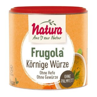 Natura Frugola Körnige Würze ohne Hefe ohne Gewürze - 150g