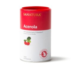 Sanatura Acerola-Pulver mit Vitamin C - 175g