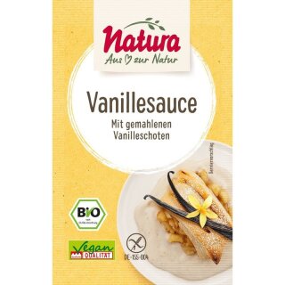 Natura Vanille-Soßenpulver - Bio - 3er Pack - 144g