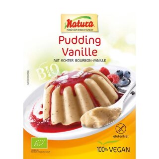 Natura  Pudding Bourbon-Vanille  - Bio - 40g