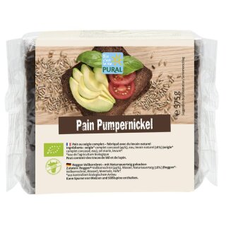 Pural Pumpernickel - Bio - 375g