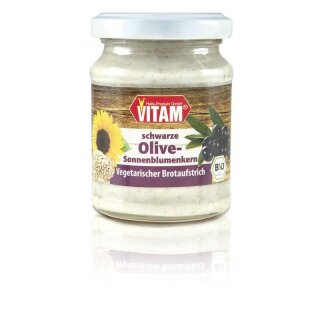 Vitam schwarze Olive -Sonnenblumenkern - Bio - 100g
